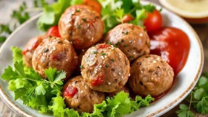 Almôndegas de carne sem farinha