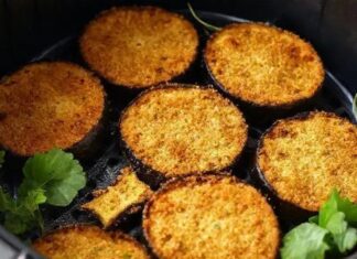 Berinjela Empanada Light na Air Fryer berinjela empanada leve na air fryer