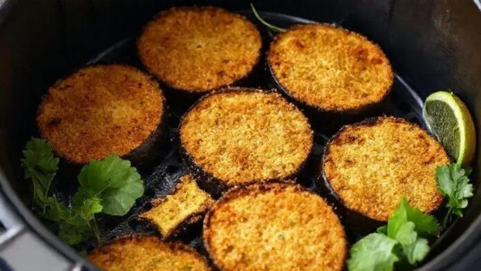 berinjela empanada leve na air fryer