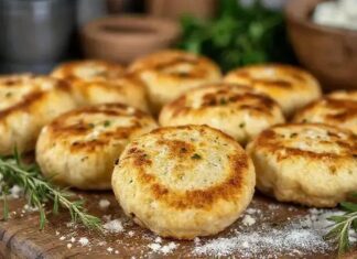 Sobrou arroz? Faça esse bolinho crocante na airfryer Bolinho crocante