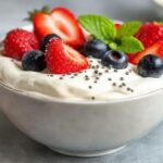 Bowl de iogurte grego proteico