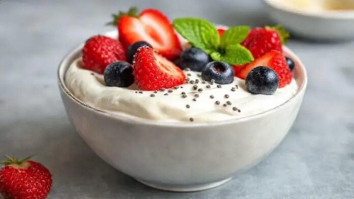 Bowl de iogurte grego proteico