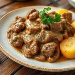 Estrogonofe de carne