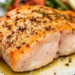 Filé de salmão com ervas