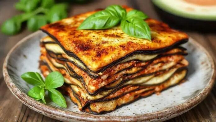 lasanha de berinjela low carb