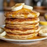 panqueca de banana e aveia sem açúcar