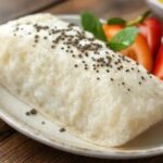Tapioca integral com cottage e chia