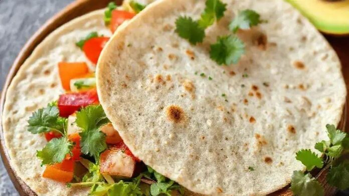 Tortilha low carb de farinha de amêndoas