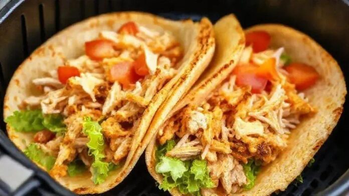 Wraps crocantes de frango